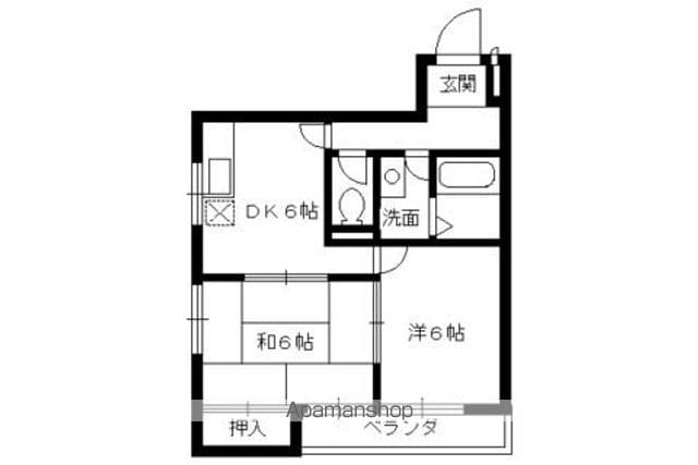 メゾンこやま林口棟の間取り写真