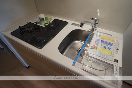 東京都新宿区新宿６丁目[1K/25.5m2]のキッチン