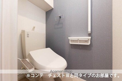 ヴィラバース[1LDK/42.59m2]のトイレ