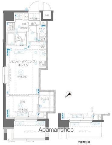 ZOOM立川CINEMASITEの間取り写真