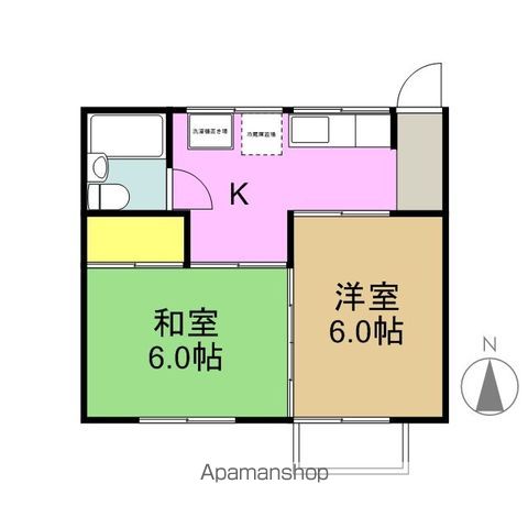 コーポ和光の間取り写真
