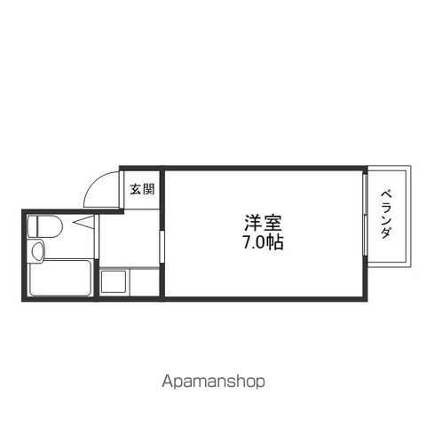 サンハイツ東矢倉の間取り写真
