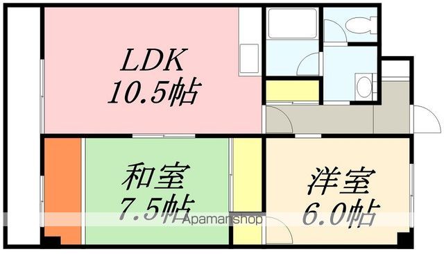アーバン竹内の間取り写真