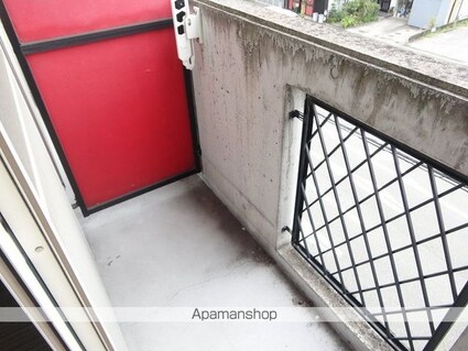 リヴィエラ上町Ⅱ[1K/20m2]のバルコニー