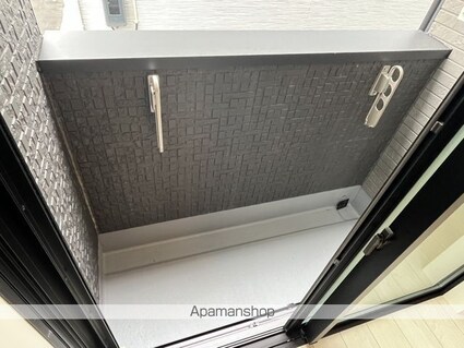 ハーモニーテラス東仙台ⅩⅣ[1K/20.02m2]のバルコニー