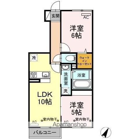 シャイン昭島の間取り写真