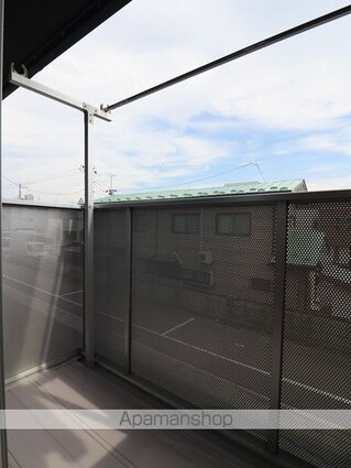 福島県郡山市咲田１丁目[1LDK/40.57m2]のバルコニー