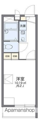 レオパレスサン・リベルタ[1K/19.87m2]の間取図