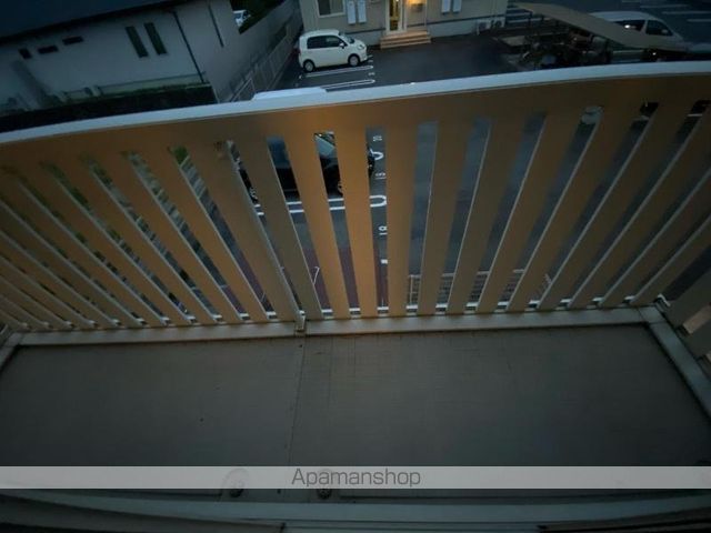 ラ　カンパーニュ[2LDK/62.1m2]のバルコニー