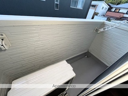 滋賀県大津市和邇中[1DK/28.98m2]のバルコニー