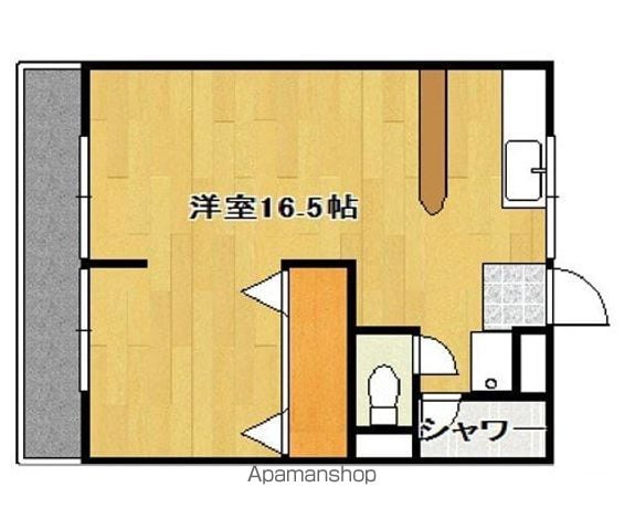 コーポ宏東Aの間取り写真