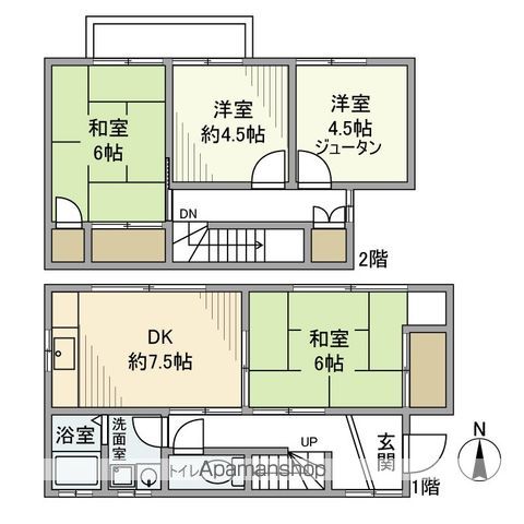 【狭山戸建の間取り】