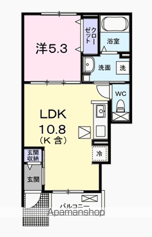 【ヌールハリーフ　プラムの間取り】