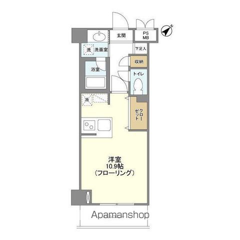 アンビエンテ横浜鴨居の間取り写真