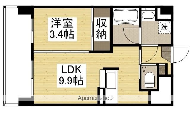 パレスコンフォート大和町の間取り写真