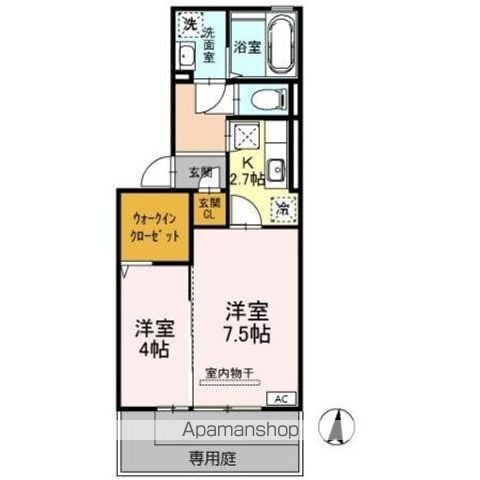 グレーシアの間取り写真
