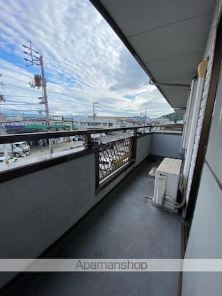 ニューエルディム土居[2DK/51.89m2]のバルコニー