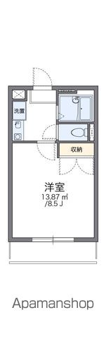 【レオパレスソレーユ仲澤の間取り】