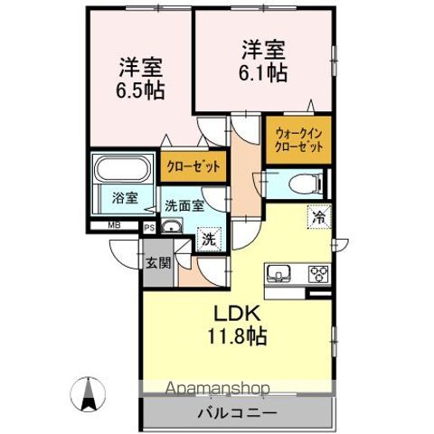 プランドールAの間取り写真