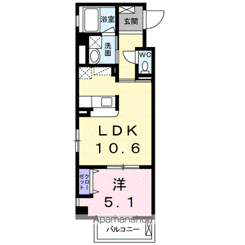 CASA Gの間取り写真
