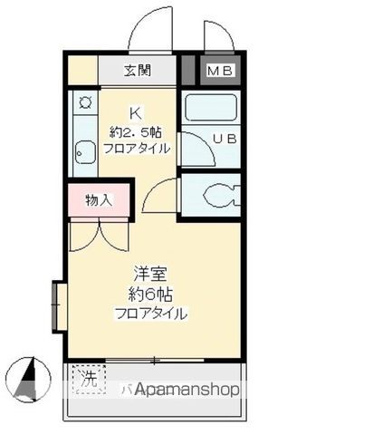 ロワール仙川の間取り写真