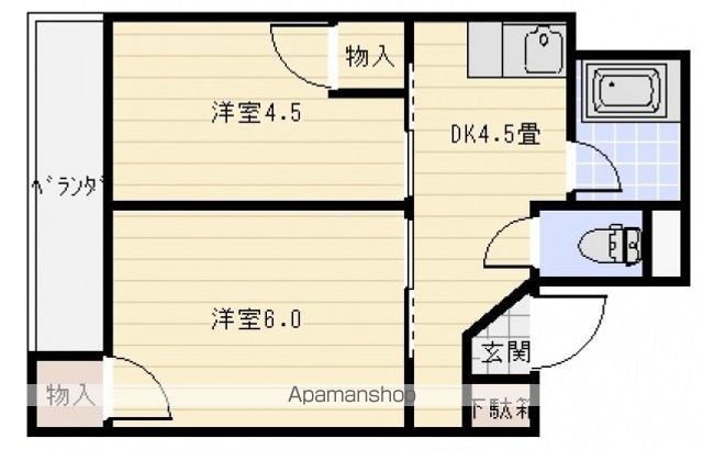 山正ビルの間取り写真