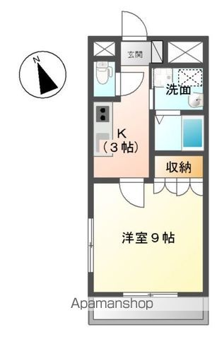 キャトル セゾンの間取り写真