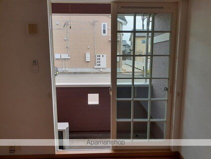 ドゥ・ドミール　Ｄ[2DK/40.12m2]のバルコニー