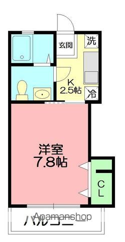 クリプト和の間取り写真