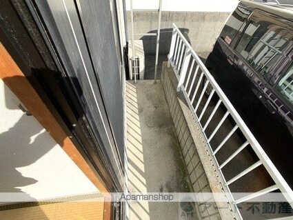 ファミール川原[3DK/48.58m2]のバルコニー