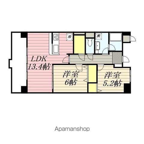 柏市南増尾のマンションの間取り