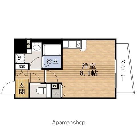 エイペックス松屋町ヴァンデュールの間取り写真