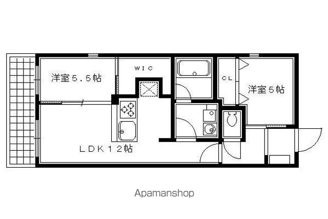 WITH京GRANDESの間取り写真