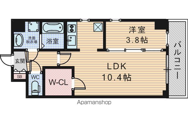 プロスパー豊中南の間取り写真
