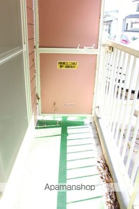 ウエストヒルズ桃谷[1K/21.37m2]のバルコニー