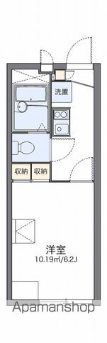 レオパレスPLUTONEの間取り写真