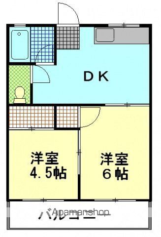 コーポ枝松の間取り写真