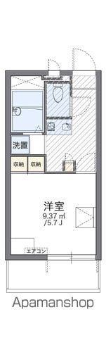 レオパレスオーパスの間取り写真