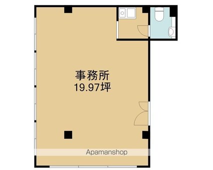 プラザビル新保[事務所/66.04m2]の間取図