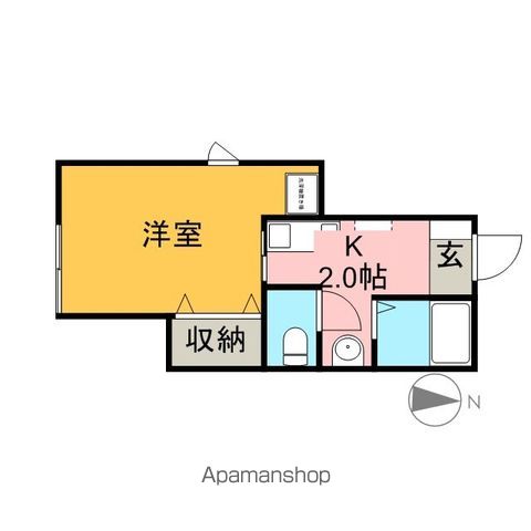 クレールメゾンの間取り写真