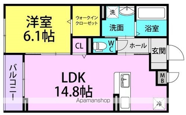リヴァーサイド ヴィラの間取り写真