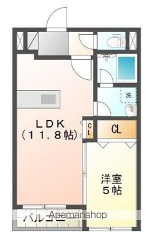 メゾンアイリスの間取り写真