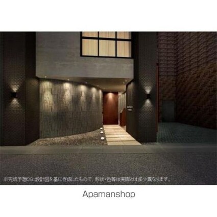 東京都新宿区北新宿１丁目[1K/26.29m2]のエントランス1