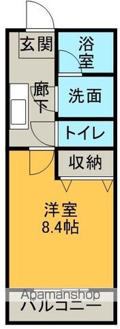 エスポワールの間取り写真