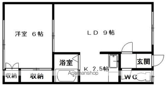エスレイア若草町の間取り写真
