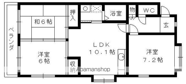 清和ビルの間取り写真