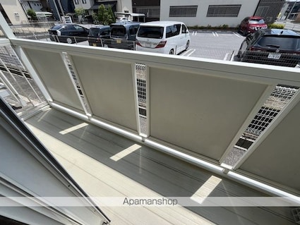 メゾン雅[2DK/43.74m2]のバルコニー