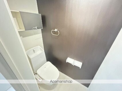 ＯｃｅａｎＣｏａｓｔＴｓｕｄａｎｕｍａ（オーシャンコーストツダヌ[1K/26.46m2]のトイレ