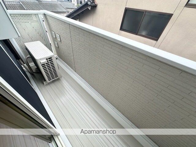 ＤｅａｒＣｏｕｒｔⅡ[1K/31.7m2]のバルコニー