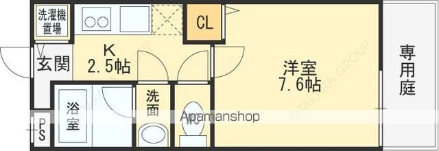 リバーサイド金岡III番館の間取り写真